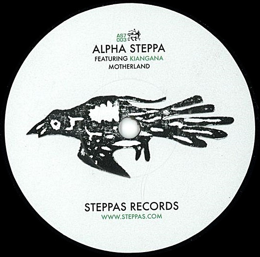 Alpha Steppa Featuring Kiangana - Motherland | Steppas (AS7 003) - main