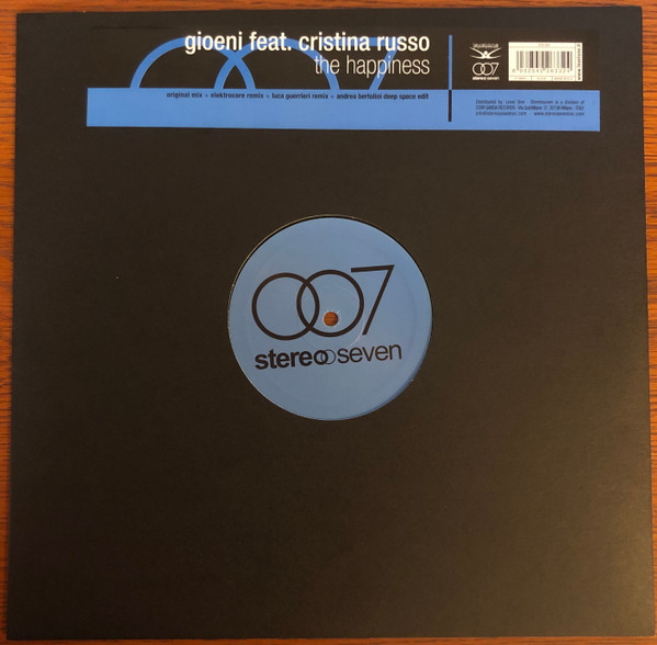 Gioeni Feat. Cristina Russo - The Happiness | StereoSeven (STE 053) - 3