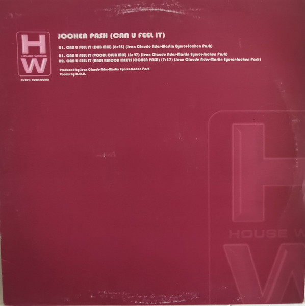 Jochen Pash - Can U Feel It | House Works (76-064) - 2 Jochen Pash - Can U Feel It | House Works (76-064) - 2