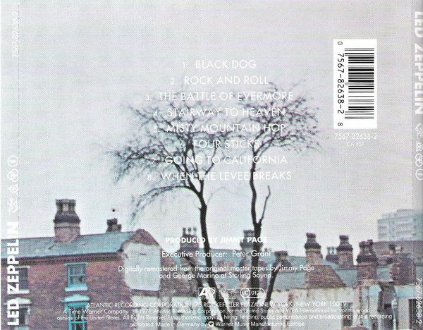 Led Zeppelin - Untitled | Atlantic (7567-82638-2) - 2