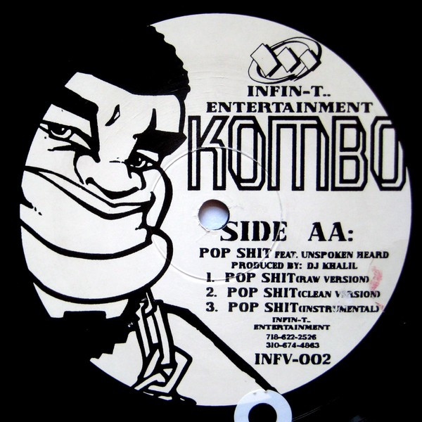 Kombo - I Don't Stop / Pop Shit | Infin-T.. Entertainment (INFV-002) - 2