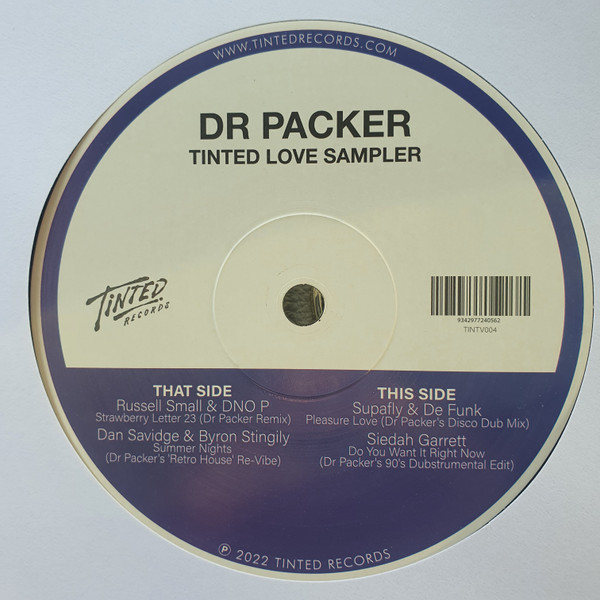 Dr. Packer - Tinted Love Sampler | Tinted Records (TINTV004) - main Dr. Packer - Tinted Love Sampler | Tinted Records (TINTV004) - main