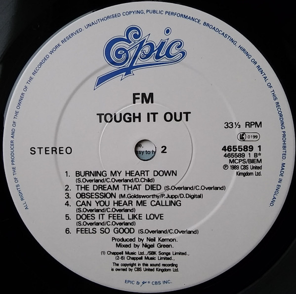 FM - Tough It Out | Epic (465589 1) - 4