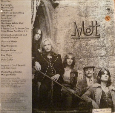 Mott - Drive On | CBS (CBS 69154) - 2 Mott - Drive On | CBS (CBS 69154) - 2