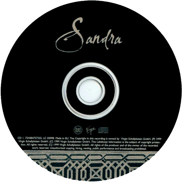 Sandra - My Favourites | Virgin (724384727123) - 3