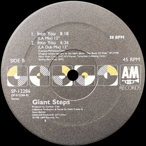 Giant Steps - Into You | A&M Records (SP-12286) - 4 Giant Steps - Into You | A&M Records (SP-12286) - 4