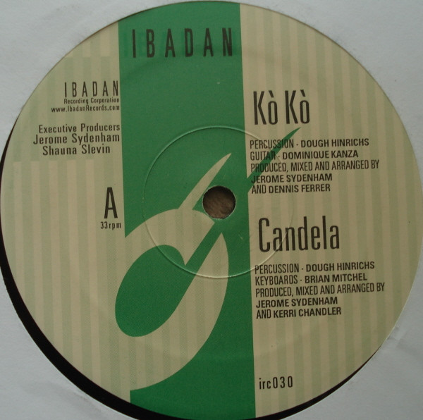 Jerome Sydenham And Kerri Chandler - Saturday | Ibadan (irc030) - 3