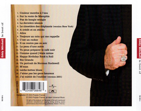 Eddy Mitchell - Le Best Of | Polydor (980 884-6) - 3 Eddy Mitchell - Le Best Of | Polydor (980 884-6) - 3