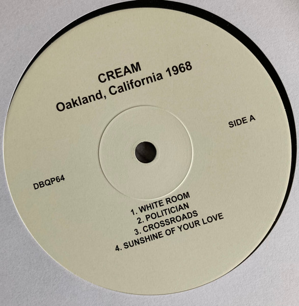 Cream - Oakland, California 1968 | DBQP (DBQP64) - 3