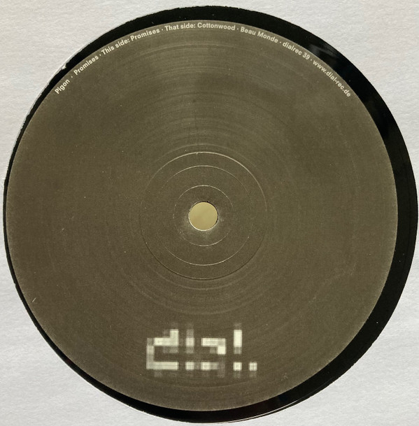 Pigon - Promises | Dial (dialrec 39) - 2