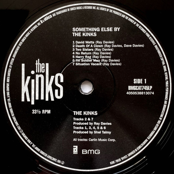 The Kinks - Something Else By The Kinks | BMG (BMGCAT745LP) - 3 The Kinks - Something Else By The Kinks | BMG (BMGCAT745LP) - 3