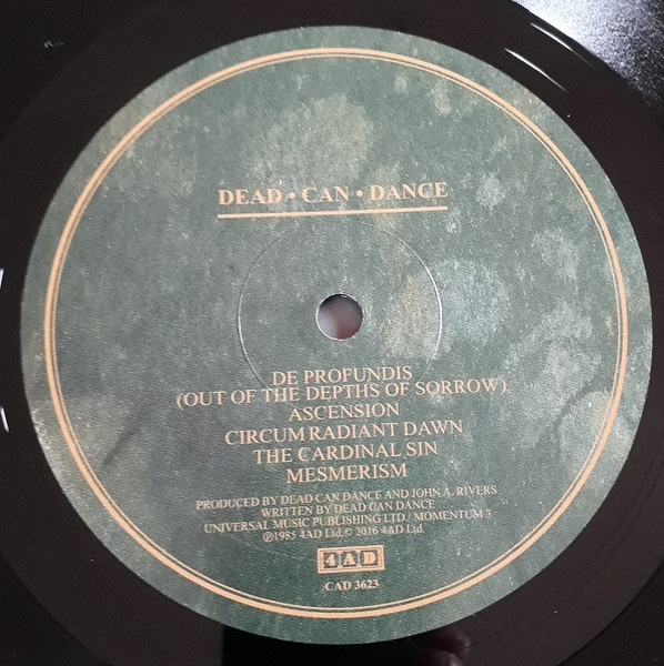 Dead Can Dance - Spleen And Ideal | 4AD (CAD 3623) - 3
