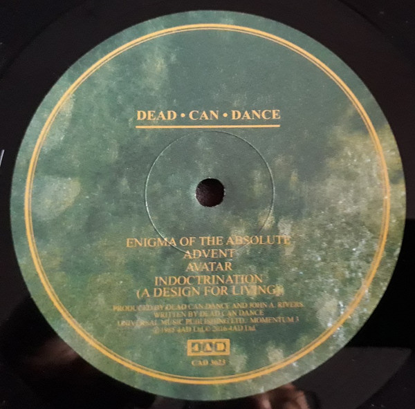 Dead Can Dance - Spleen And Ideal | 4AD (CAD 3623) - 4