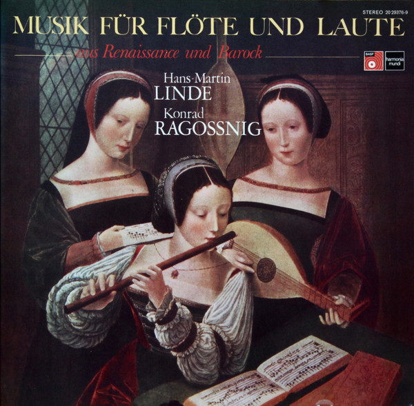 Hans-Martin Linde , Konrad Ragossnig - Musik Für Flöte Und Laute Aus Renaissance Und Barock | BASF (20 29376-9)
