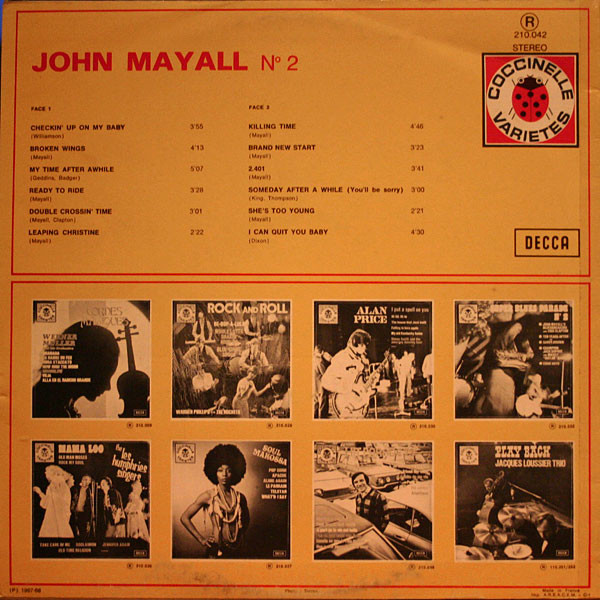 John Mayall - John Mayall N° 2 | Decca (210.042) - 2 John Mayall - John Mayall N° 2 | Decca (210.042) - 2