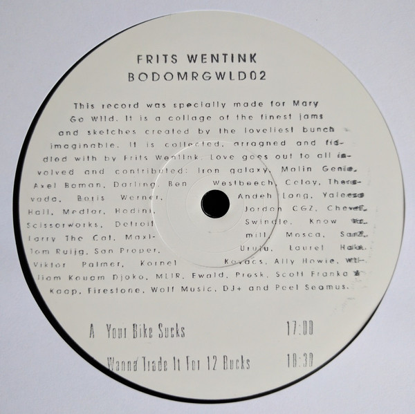 Frits Wentink - BODOMRGWLD02 | Bobby Donny (BODOMRGWLD02)