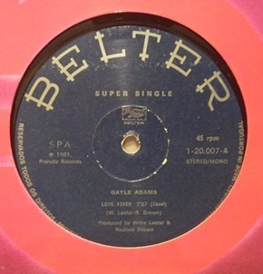 Gayle Adams - Love Fever | Prelude Records (1-20.007) - main