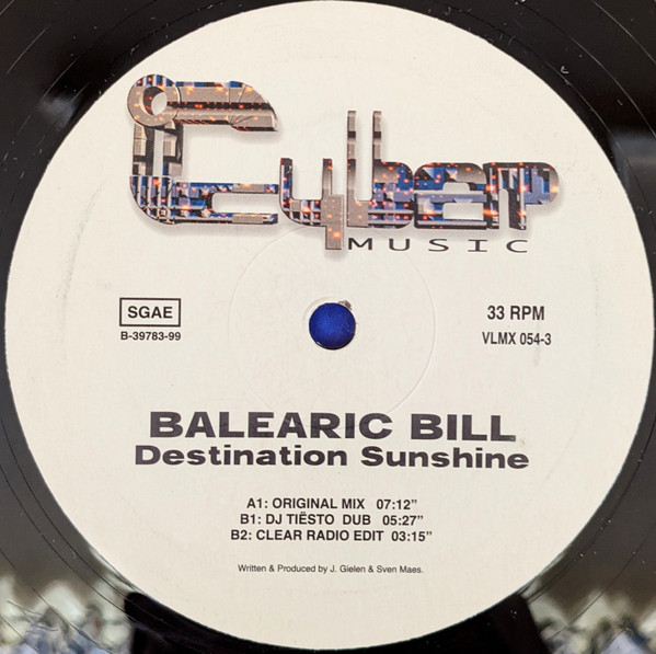Balearic Bill - Destination Sunshine | Cyber Music (VLMX 054-3) - 4 Balearic Bill - Destination Sunshine | Cyber Music (VLMX 054-3) - 4