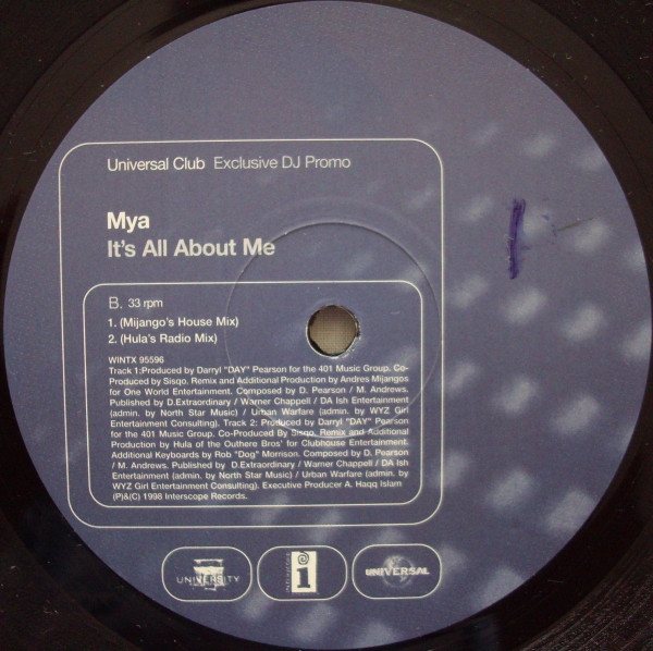 Mya - It's All About Me | Universal (WINTX 95596) - 3