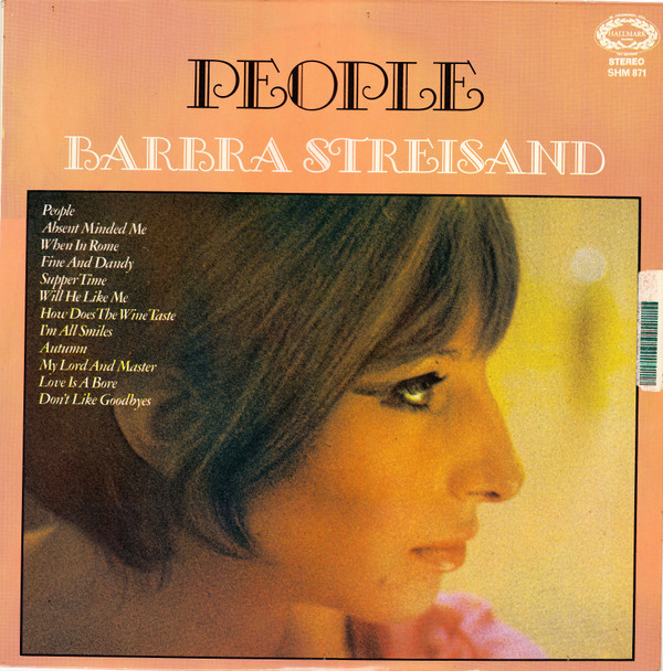 Barbra Streisand - People | Hallmark Records (SHM 871) - main