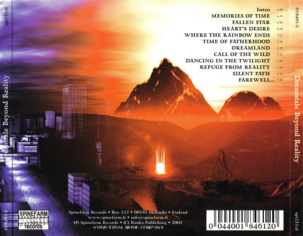 Dreamtale - Beyond Reality | Spinefarm Records (spi151cd) - 2