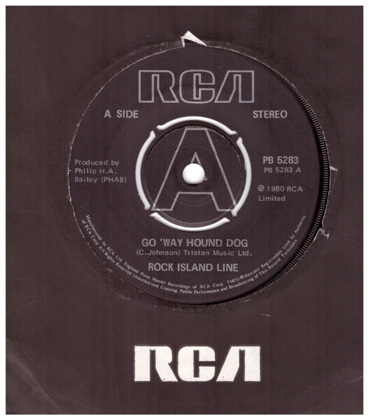 Rock Island Line - Go 'Way Hound Dog | RCA (PB 5283) - main