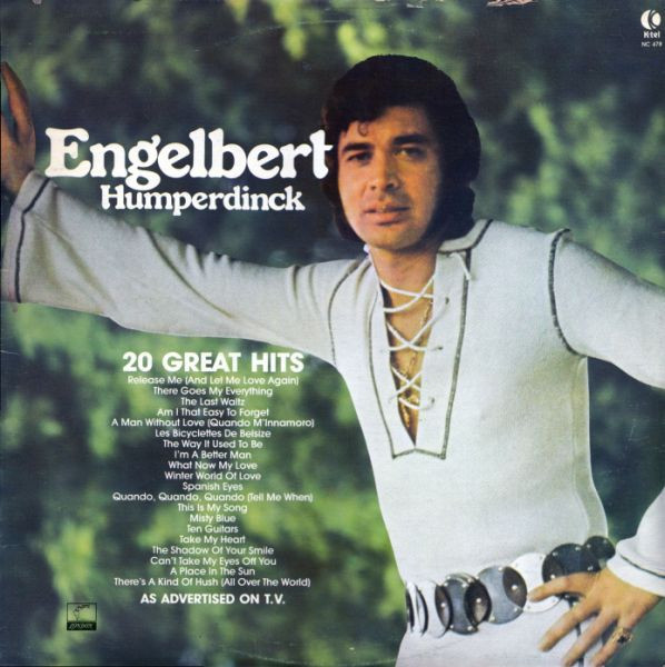 Engelbert Humperdinck - 20 Great Hits | Parrot (NC 478) - main
