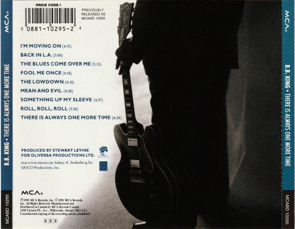 B.B. King - There Is Always One More Time [CD] | MCA Records (MCABD 10295) - 2