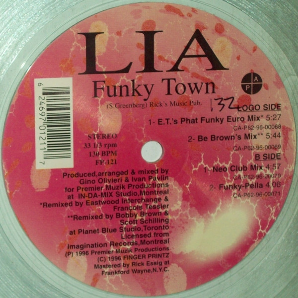 Lia - Funky Town | Finger Printz (FP-121)