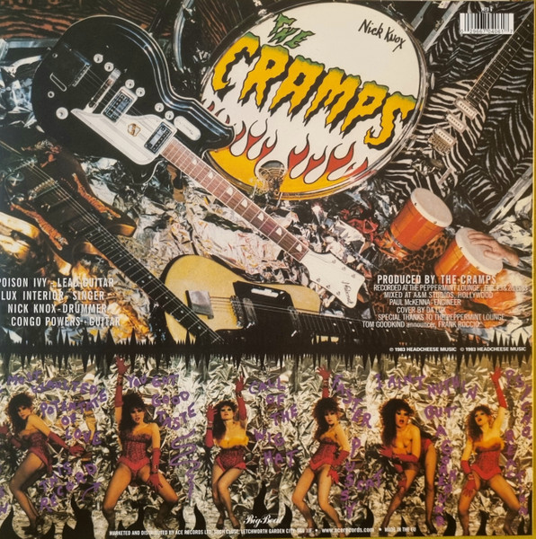 The Cramps - Smell Of Female | Big Beat Records (NED 6) - 2 The Cramps - Smell Of Female | Big Beat Records (NED 6) - 2