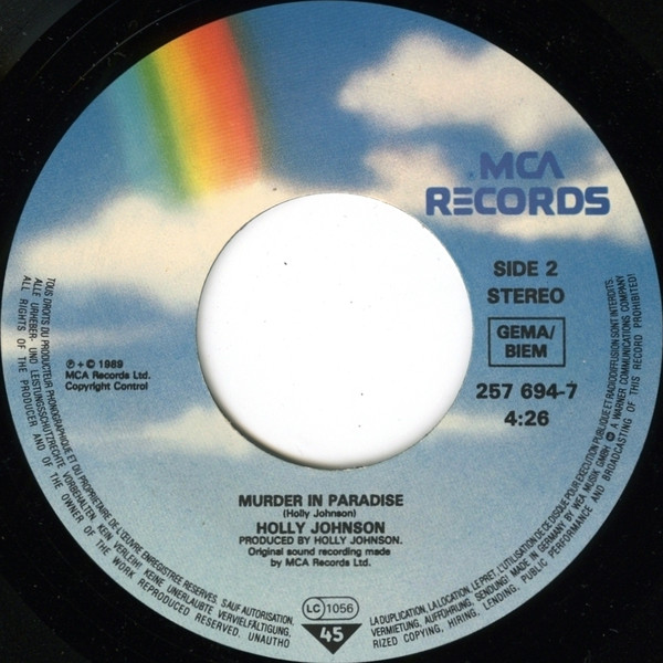 Holly Johnson - Love Train | MCA Records (257 694-7) - 4