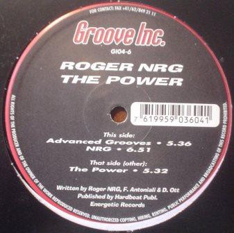 Roger NRG - The Power | Groove Inc. (GI04-6) - 2