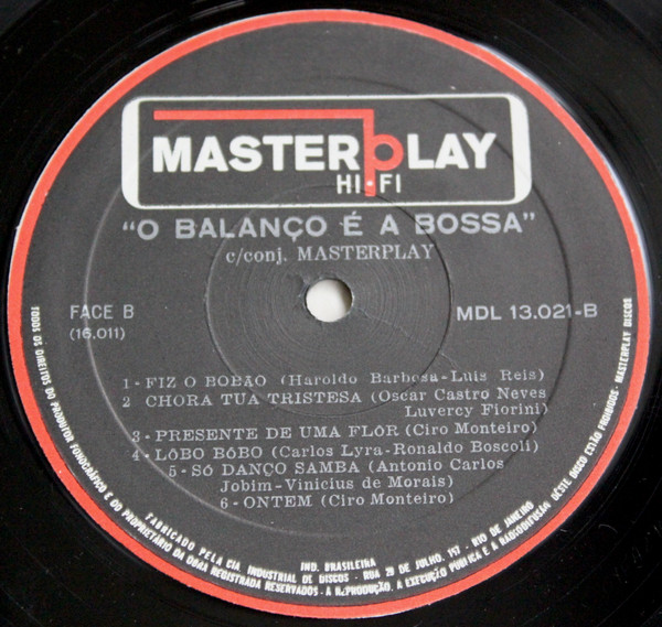 Conjunto Masterplay - O Balanço É A Bossa | Masterplay (MDL 13.021) - 4 Conjunto Masterplay - O Balanço É A Bossa | Masterplay (MDL 13.021) - 4