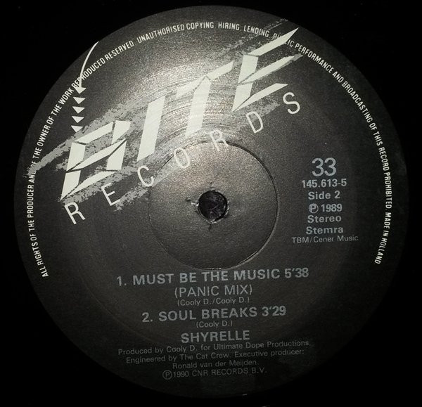 Shyrelle - Must Be The Music (Remix) | BITE Records (145.613-5)
