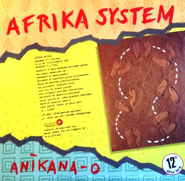 Afrika System - Anikana-O | X-Energy Records (X-12015) - 2
