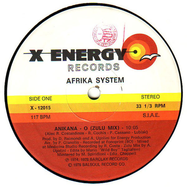 Afrika System - Anikana-O | X-Energy Records (X-12015) - 3