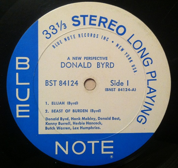 Donald Byrd - A New Perspective | Blue Note (84124) - 3 Donald Byrd - A New Perspective | Blue Note (84124) - 3