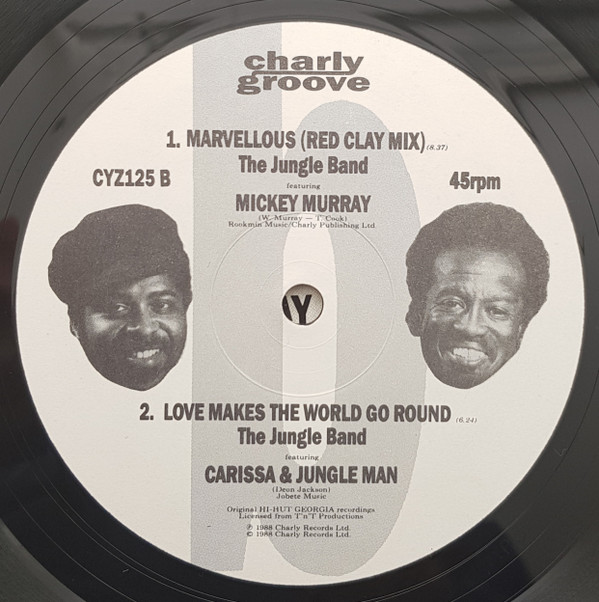 The Jungle Band Featuring Mickey Murray - Marvellous | Charly Records (CYZ 125) - 2