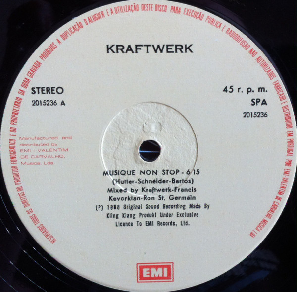 Kraftwerk - Musique Non Stop | EMI (2015236) - 4