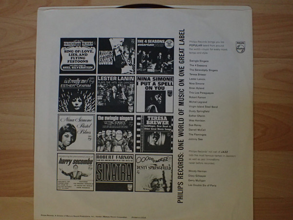 Raymond Fol Big Band Featuring Johnny Griffin , Jimmy Woode , Art Taylor - Vivaldi's Four Seasons In Jazz | Philips (PHM 200-198) - 3 Raymond Fol Big Band Featuring Johnny Griffin , Jimmy Woode , Art Taylor - Vivaldi's Four Seasons In Jazz | Philips (PHM 200-198) - 3