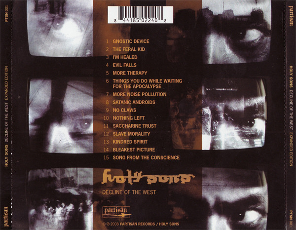 Holy Sons - Decline Of The West | Partisan Records (PTSN 001) - 2