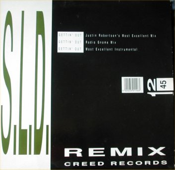 S.L.D. - Gettin' Out Remix | Creed Records (CREED 12TX)