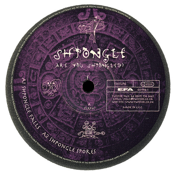 Shpongle - Are You Shpongled? | Twisted Records (TWSLP4) - 3