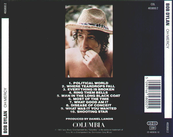 Bob Dylan - Oh Mercy | Columbia (COL 465800 2) - 2 Bob Dylan - Oh Mercy | Columbia (COL 465800 2) - 2
