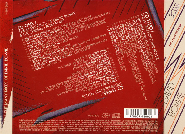 Various - The Many Faces Of David Bowie (A Journey Through The Inner World Of David Bowie) | Music Brokers (MBB7205) - 2