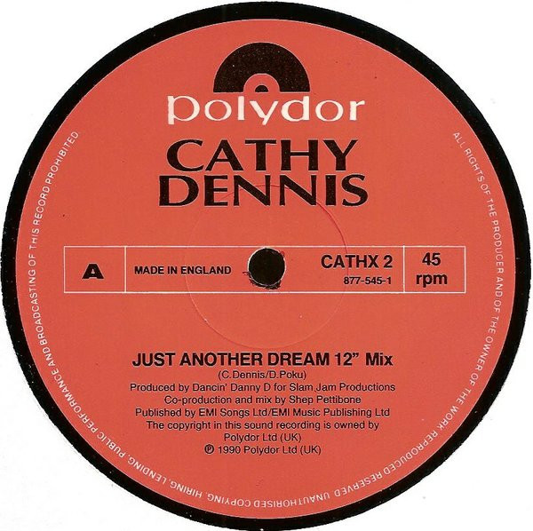 Cathy Dennis - Just Another Dream | Polydor (CATHX 2) - 4 Cathy Dennis - Just Another Dream | Polydor (CATHX 2) - 4