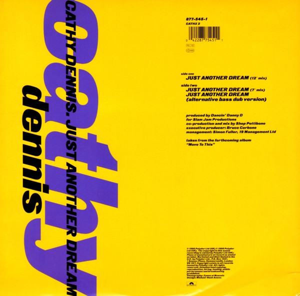 Cathy Dennis - Just Another Dream | Polydor (CATHX 2) - 3 Cathy Dennis - Just Another Dream | Polydor (CATHX 2) - 3