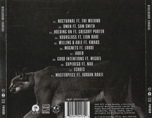 Disclosure - Caracal | PMR Records (PMR069) - 2