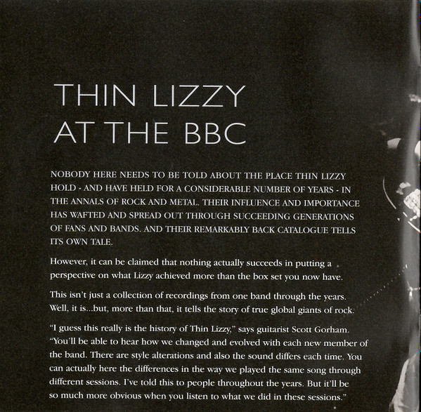 Thin Lizzy - At The BBC | Universal Music Group (2782152) - 2