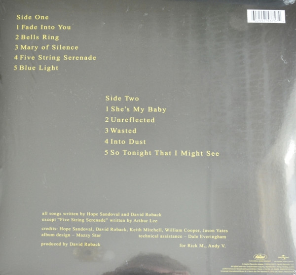 Mazzy Star - So Tonight That I Might See | Capitol Records (00602557537574) - 2